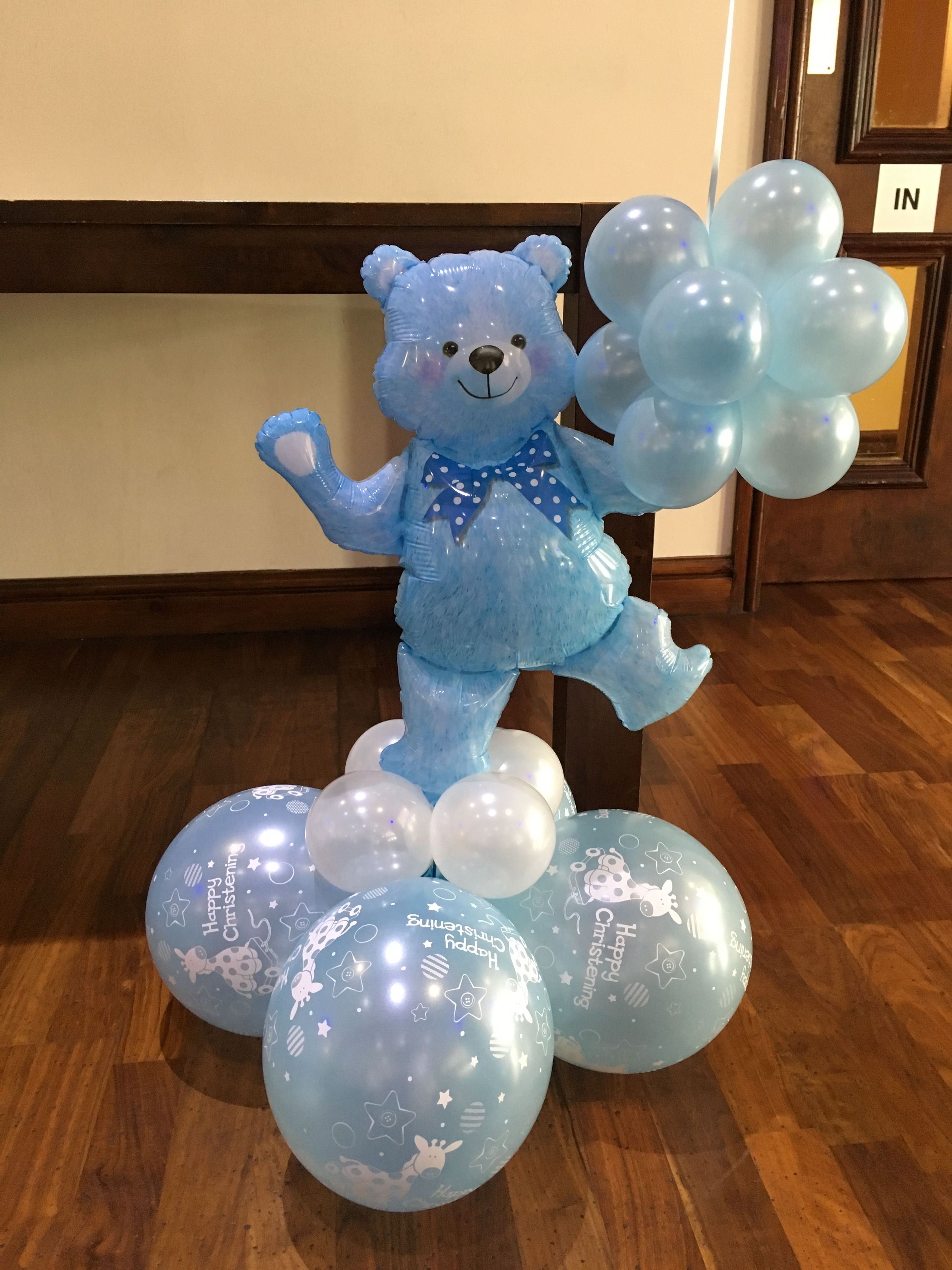 teddy bear balloon baby shower